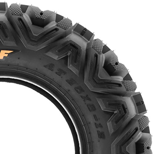 SunF ATV Tires 24x9-11 UTV Tires 24x9x11 All Terrain Tires, 6 PR Tubeless A033, Set of 4 - size: 24x9-11 & 24x9-11