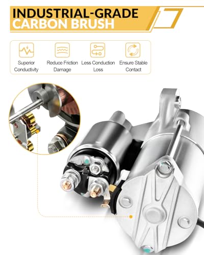 AATEE 8G1Z-11002-B Starter Motor for:-Ford Edge 07-15, Explorer 11-19 - style: 8G1Z-11002-B