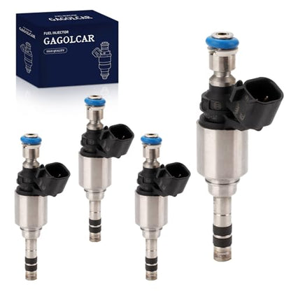 4-Pack Fuel Injectors Set | Compatible with Buick Envision Regal Sportback TourX Cadillac ATS CT6 CTS Chevrolet Camaro Malibu GMC Terrain 2.0L L4| Replaces FJ1206 12662571 800-2242N - size: 4 X FJ1206