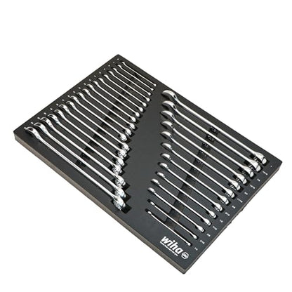 Wiha 30492 31-Piece Combination Wrench Set, SAE and Metric