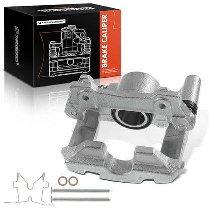 A-Premium Rear Right Passenger Disc Brake Caliper with Bracket - style: Rear Passenger Side