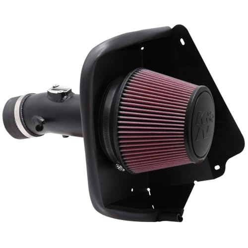 K&N Cold Air Intake System: High-Flow Air Filter, Increase Performance & Acceleration: Compatible with 2009-2023 Nissan: Maxima, 69-7002TTK