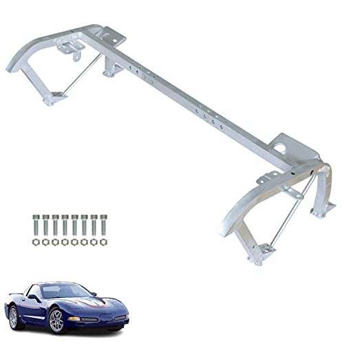 Lower Aluminum Radiator Support Assembly Skid Replacement for 1997 1998 1999 2000 2001 2002 2003 2004 Corvette C5/Z06 10400765 15824318 15916658