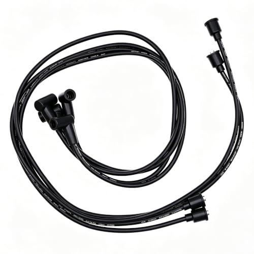 9N12287B 4 Cylinder Spark Plug Wire Set, Front Mount Distributors - style: 9N12259A