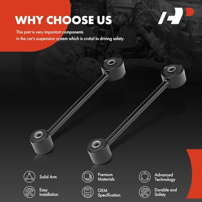 A-Premium Rear Sway Bar Link Stabilizer Bar Link - Smooth Driving