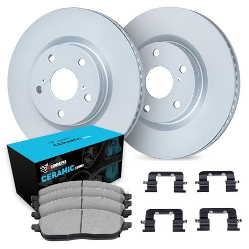 R1 Concepts Front Brake Kit Fits 2003-2008 Hyundai Tiburon - size: WDWH1-03012| 11.0" Front