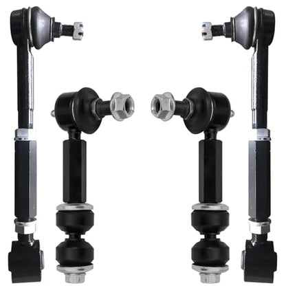 Detroit Axle - 4pc Rear Control Arms Kit for 2006 2007 2008 2009 2010 2011 - size: 4CS472452/4PC