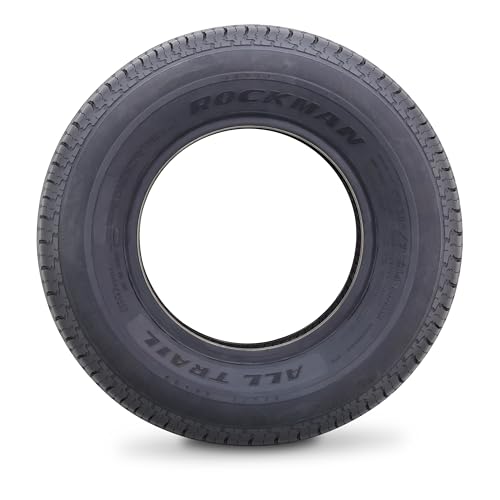 ROCKMAN Trailer Tire ST215/75R14 8-Ply Load Range D 108M Radial 11171, Set2 - size: ST215/75R14