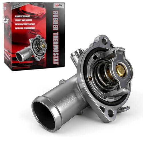 Upgrade Aluminium Engine Coolant Thermostat Housing Assembly Compatible with Jeep Cherokee 2014-2022,Dodge Grand Caravan 2011-2020/Journey/Avenger,Chrysler 200/Ram & Volkswagen,Replaces#5184651AG - size: 5184570AG