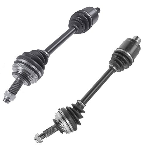 TRQ Front Driver Side and Passenger Side CV Axle Assembly Set 2 Piece - style: CSA82456