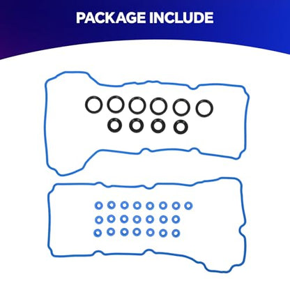 Valve Cover Gasket VS50814R VS50722 for Ford Lincoln 3.5L 3.7L V6 - size: VS50814R