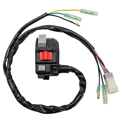 M MATI Handlebar Switch Control Start Stop Kill Headlight Button for Yamaha Breeze 125 YFA-1 1989-1994 3FA-83973-09-00 3FA-83973-01-00