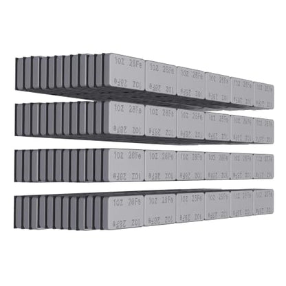 MIKKUPPA 1oz Adhesive Stick on Wheel Weights Gray, 288oz/Box - color: Grey, size: 288 PCS