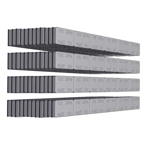 MIKKUPPA 1oz Adhesive Stick on Wheel Weights Gray, 288oz/Box - color: Grey, size: 288 PCS