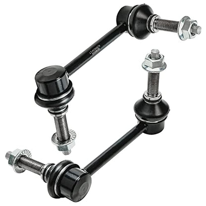 Detroit Axle - Front Upper Control Arms Ball Joints Sway Bars Tie Rods - size: 12CS48183/12PC