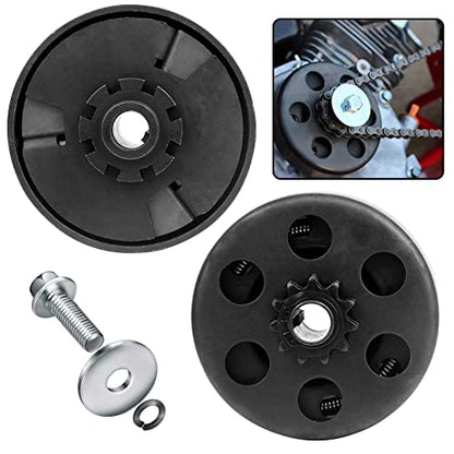 Go Kart Clutch 5/8 Bore 35 Chain 11 Tooth Sprocket for Go Kart Mini Bike - size: 5/8" Bore 11T & 35 Chain