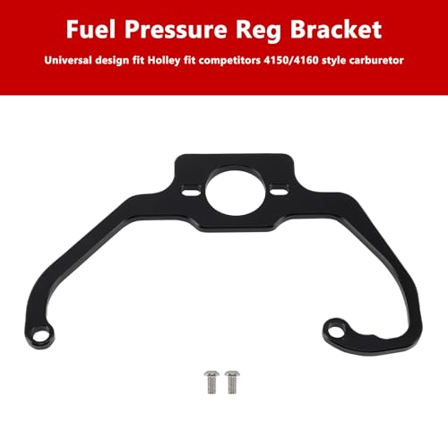 Fuel Pressure Reg Bracket Fit for Holle and Competitors 4150/4160 Style Carburetor