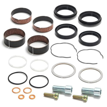 TOFR Front End Fork Leg Rebuild Seals Boots Kit 49mm for Harley Dyna 06-17