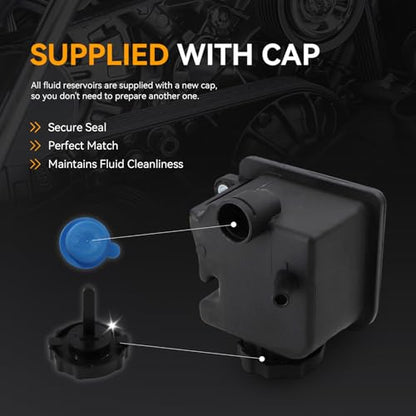 0004600183 Power Steering Reservoir Tank with Cap, # 603-719 - size: 0004600183