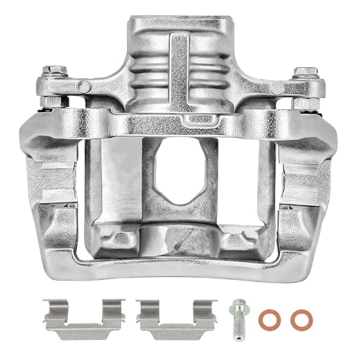 SCITOO 1PC 18B5058 Rear Passenger Side Disc Brake Caliper With Bracket - size: Rear Passenger[18B5058]Silver