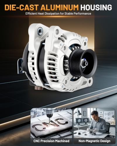 Alternator 11390 130A Fit for Honda Accord 2008-2012 - size: 11390N