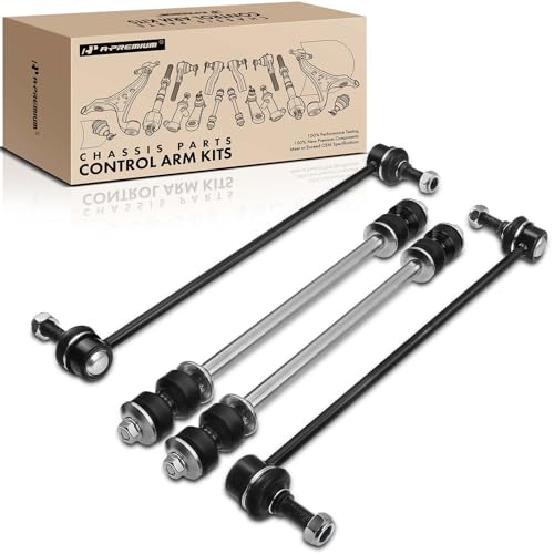 A-Premium Front & Rear Sway Bar Link Stabilizer Bar End Link Kit