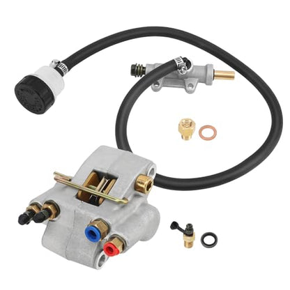 Rear Brake Caliper & Master Cylinder Compatible with Polaris Sportsman 500 400 335 1998-2002 Worker 335 500 Diesel 455, OEM#1910301 1930818 1910553 1910441 1910366 1930819
