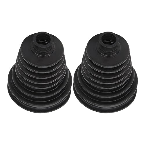 2pcs Universal Constant Velocity Joint Boot Set Highly Flexible CV Boots Silicone Drive Shaft Joint Boot Cover