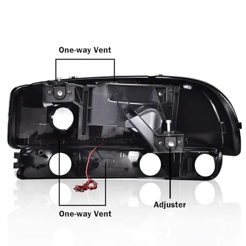 G-PLUS LED DRL Headlights Fit GMC Sierra 1500 1999-2007 - size: [LED Chrome] 1999-2007 Sierra