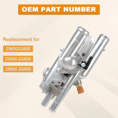 Aluminum Engine Coolant Thermostat Housing Replace# 256002G600 25600-2G600