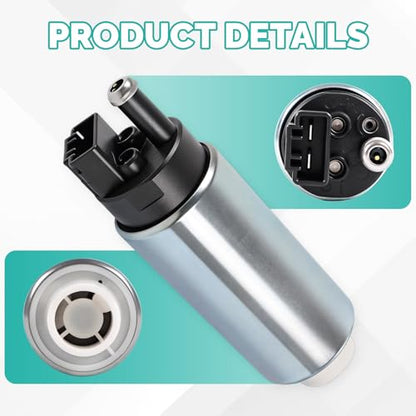 Electric Fuel Pump GSS340 255LPH With Installation Kits High Pressure