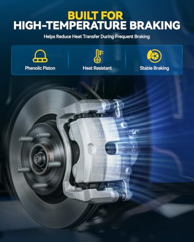 PHILTOP Brake Caliper for 1994-1999 Dodge Ram 2500 - size: 18-4347, 18-4348