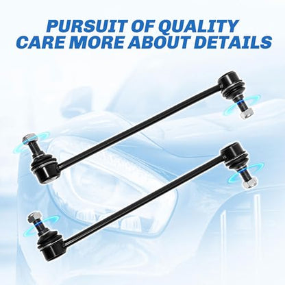Sway Bar Link Front 2 Pcs Compatible With Toyota Corolla IM Matrix Prius Pontiac VIbe Scion TC Automotive Replacement Sway Bar Links Kit K90433, K80230 - size: K80230