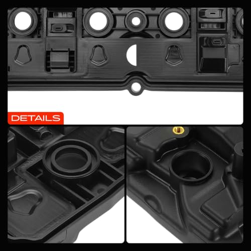 A-Premium Engine Valve Cover with Bolt, Gasket & Cap Compatible with Nissan Sentra 2013-2019 1.8L