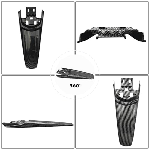 Extended Rear Fenders Longer Tail Guard for Surron Light Bee X/S and Segway X160/X260 (Carbon Fiber Pattern) - color: Carbon Fiber Pattern