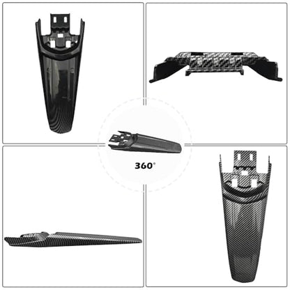 Extended Rear Fenders Longer Tail Guard for Surron Light Bee X/S and Segway X160/X260 (Carbon Fiber Pattern) - color: Carbon Fiber Pattern