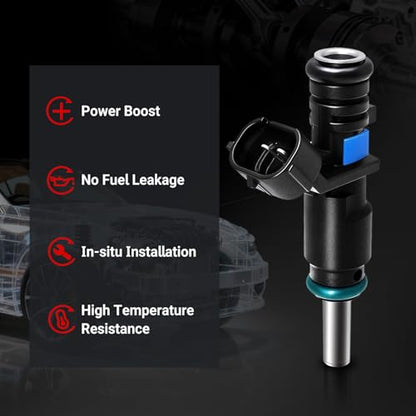 Fuel Injectors 07K906031C FJ1067 Compatible with Volkswagen L5 2.5L - size: 07K906031C