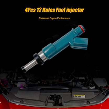 4Pcs 23250-37020 Fuel Injector Compatible with Toyota Prius Lexus
