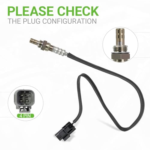 O2 Oxygen Sensor Downstream Compatible with Nissan Pathfinder Frontier Xterra & Infiniti QX4, V6 3.3L # 226A00W000 226A00W001 250-24102 234-4704 226A00W002 226A00W010 226A00W011 226A00W012 25024102 - size: 234-4704