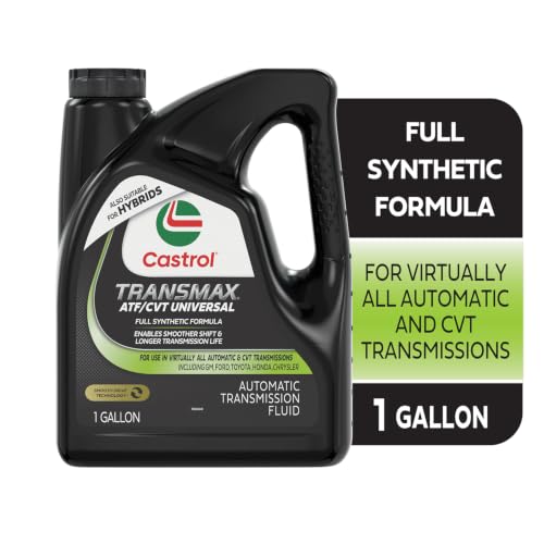 Castrol Transmax ATF/CVT Universal Automatic Transmission Fluid, 1 Gallon (Pack of 3)