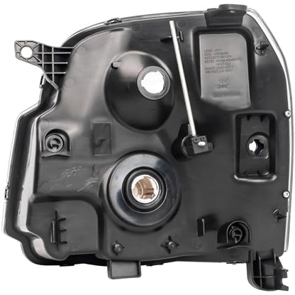 Headlights Assembly w/ Wiring Harness Compatible with 2007-2014 GMC yukon - color: Chrome Amber w/Wiring Harness