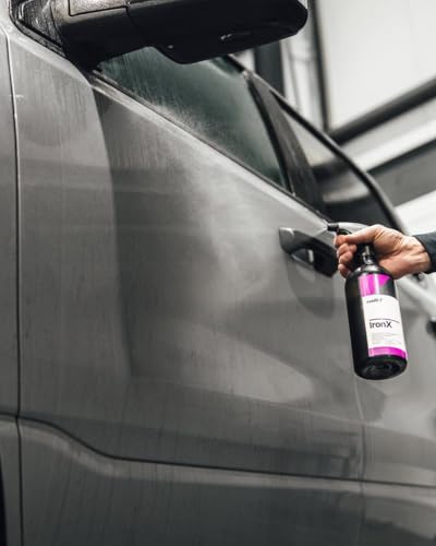 CARPRO IronX Iron Remover: Stops Rust Spots and Pre-Mature Failure of the Clear Coat, Iron Contaminant Removal - 500mL with Sprayer (17oz) - style: 500mL (17oz)