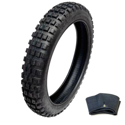 MMG 3.00-16 Dirt Bike Tire & Tube Combo, TR4 Valve