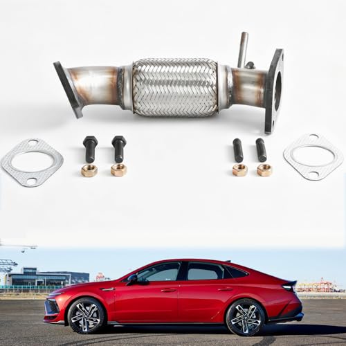 FP14H Front Flex Exhaust Pipe for 2006-2008 Hyundai Sonata 2.4L 52602 - size: 2006-2008 Hyundai Sonata