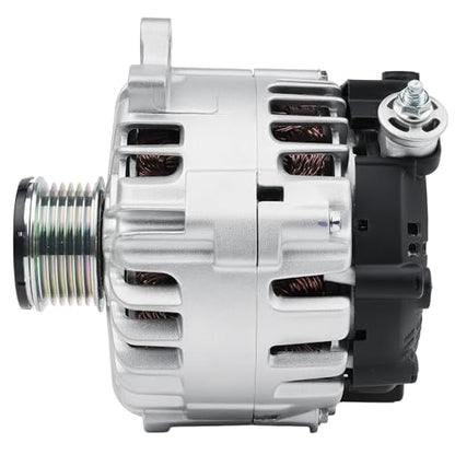 Alternator Replacement New 2.5L for Nissan 2007-2012 Altima, 2007 2008 2009 2010 2011 2012 Sentra, 2011-2013 Rogue, 2014 2015 Rogue Select L4, 400-40102 AL2407X 23100-JA02A AVA0074 TG12C032