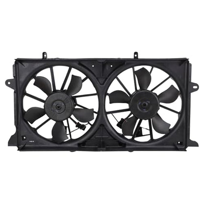 TRQ Radiator Dual Cooling Fan Assembly - style: RFA80247