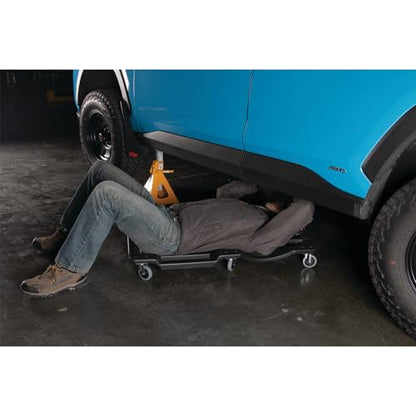 Performance Tool W85006 40 in. Plastic Mechanics Creeper Black - style: 40" 6-Casters Plastic