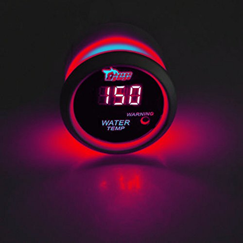 ESUPPORT Car 2" 52mm Digital Water Temp Gauge Temperature Meter Kit - color: Water Temp Gauge