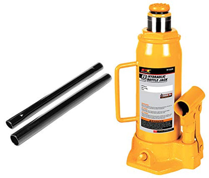 Performance Tool W1628 8 Ton Hydraulic Bottle Jack - size: 8-Ton - Standard