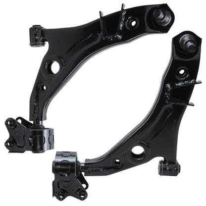 Detroit Axle - Front Steering Knuckles Lower Control Arms with Ball Joints - size: 4CU47883/4PC